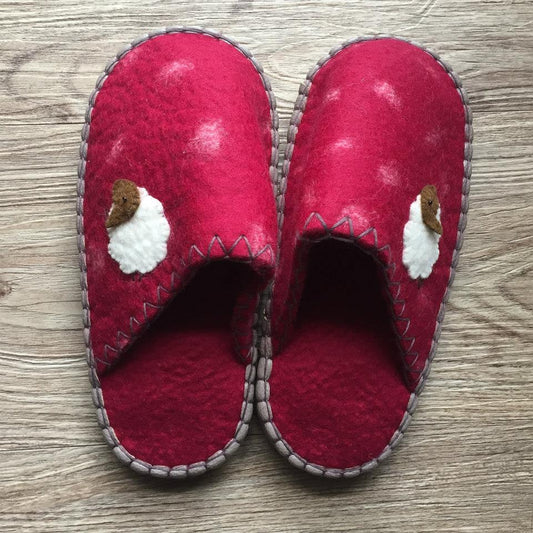 *Slippers - Polka Dot with Sheep (S$43.90)